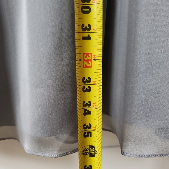 JS Collections Dress Womens 0 Sequin Embellished Waist Pleated Chiffon Cocktail - Picture 7 of 7